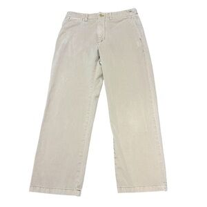 Alex Mill Tan Cotton Chino Trouser Pants